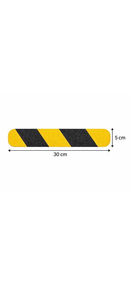 Set 16 Benzi Antiderapante pentru Scări 30x5 cm – Bandă Adezivă Anti-Alunecare, Interior și Exterior