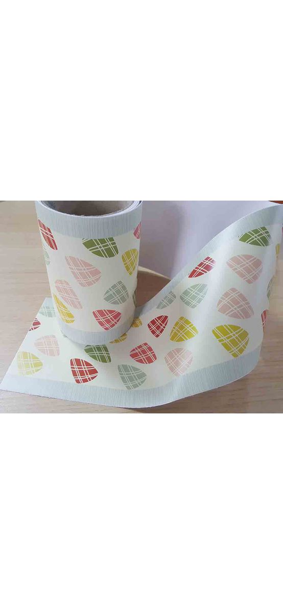 Sticker decorativ Eulen, d-c-fix, bordură colorată, multicolor