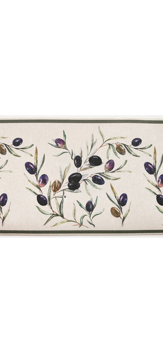 Bordură decorativă autoadezivă, Folina, model olive, textură concrete, rolă de 20x200 cm
