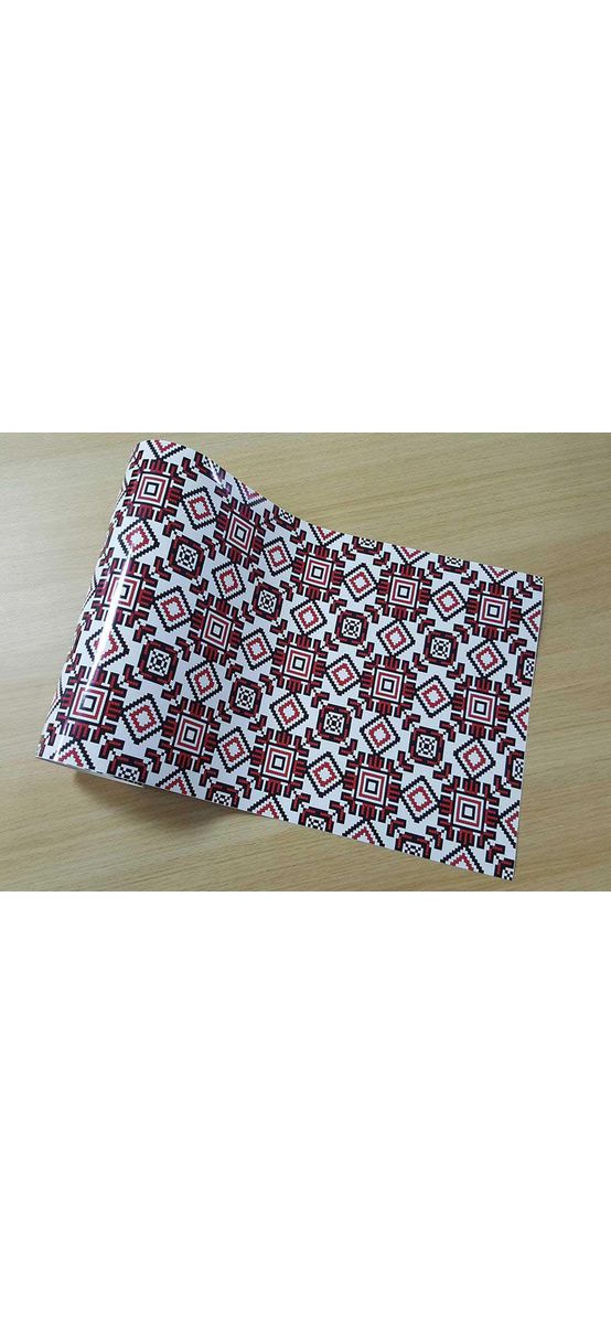 Set 5 Borduri decorative autoadezive, Folina 01B, cu motive tradiţionale româneşti, 30x100 cm