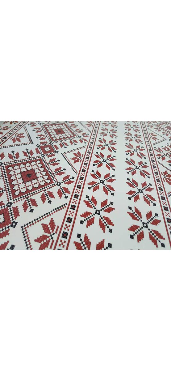 Set 5 Borduri decorative autoadezive, Folina 23, cu motive tradiţionale româneşti, role de 25x100 cm