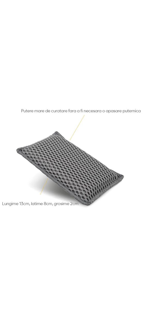 Set 3 bureţi microfibră pentru detailing auto şi aplicare produse cosmetică auto