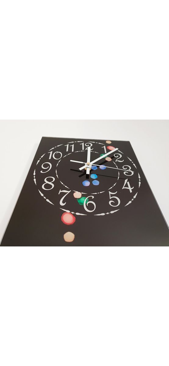 Ceas perete, Folina, model Ceaşcă, pentru bucătărie, 60x25 cm