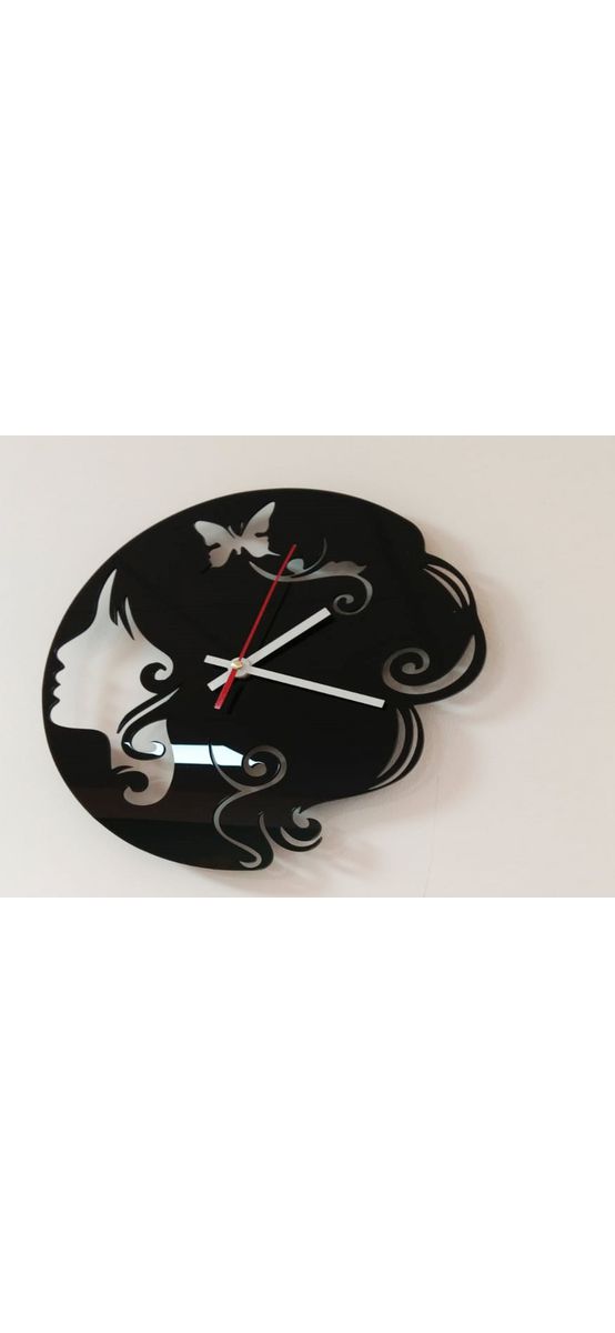 Ceas Olivia, Folina, decorațiune pentru perete, ceas din plexiglass