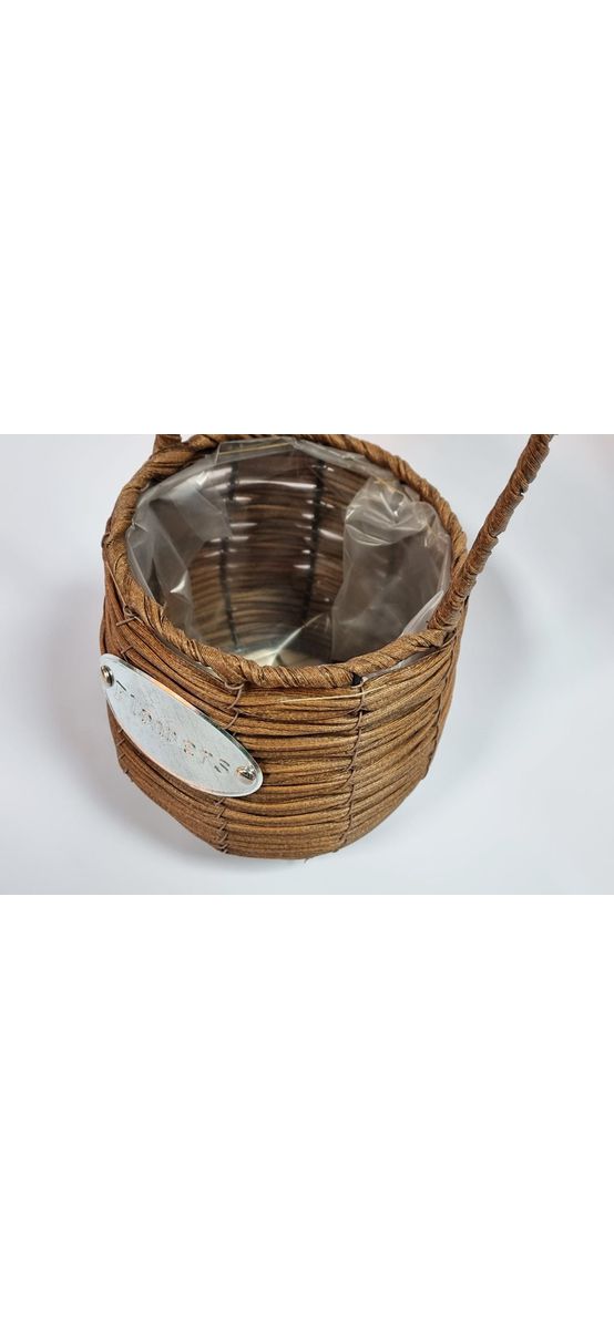 Coş decorativ maro, Folina Flowers, 15 cm