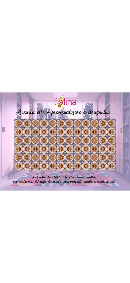 Covor antiderapant pentru bucătărie, din pvc, model Almeida, linoleum antiderapant la rolă de 100 cm lățime