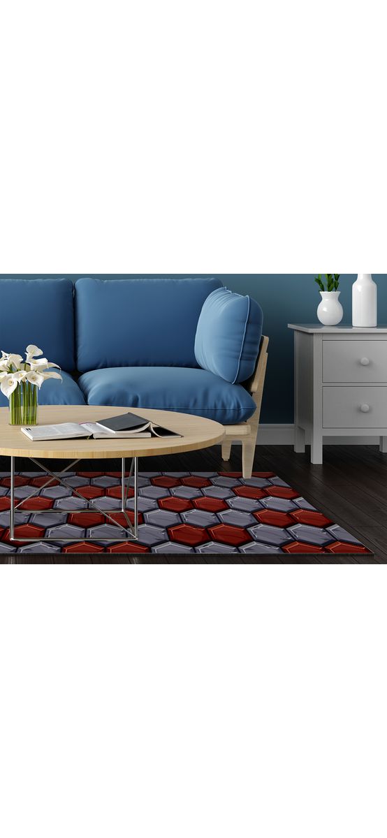 Covor antiderapant pentru hol și terasă, din pvc, model Oviedo, linoleum antiderapant la rolă de 80x158 cm