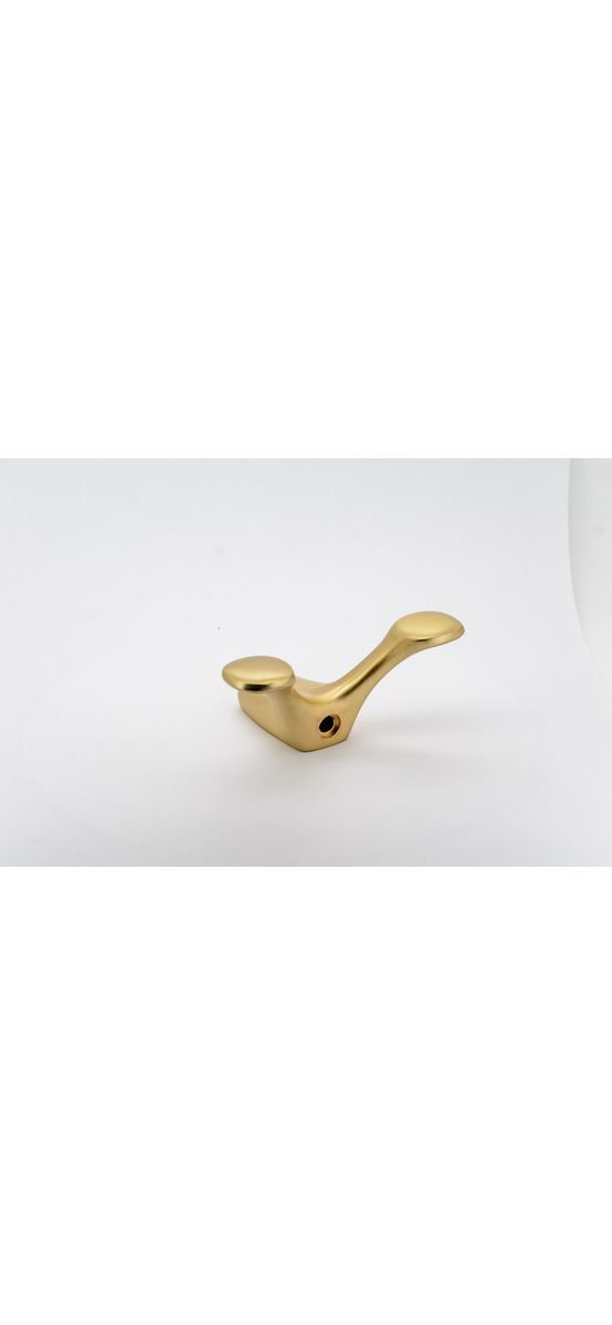 Cuier din inox, suport de perete pentru halate sau prosoape, model SUS304-auriu