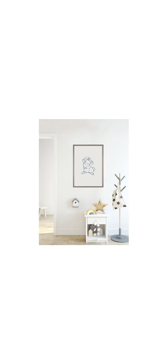 Decor cameră copii, fototapet şi 2 tablouri Komar Hide away Bambi