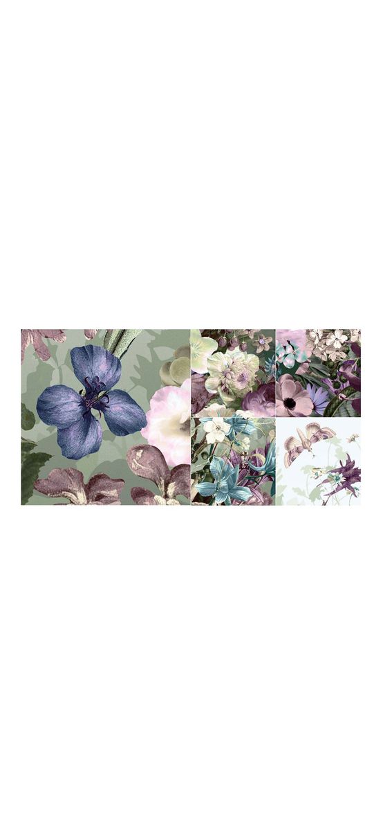 Fototapet floral Botanica, Komar, multicolor, 368x248 cm