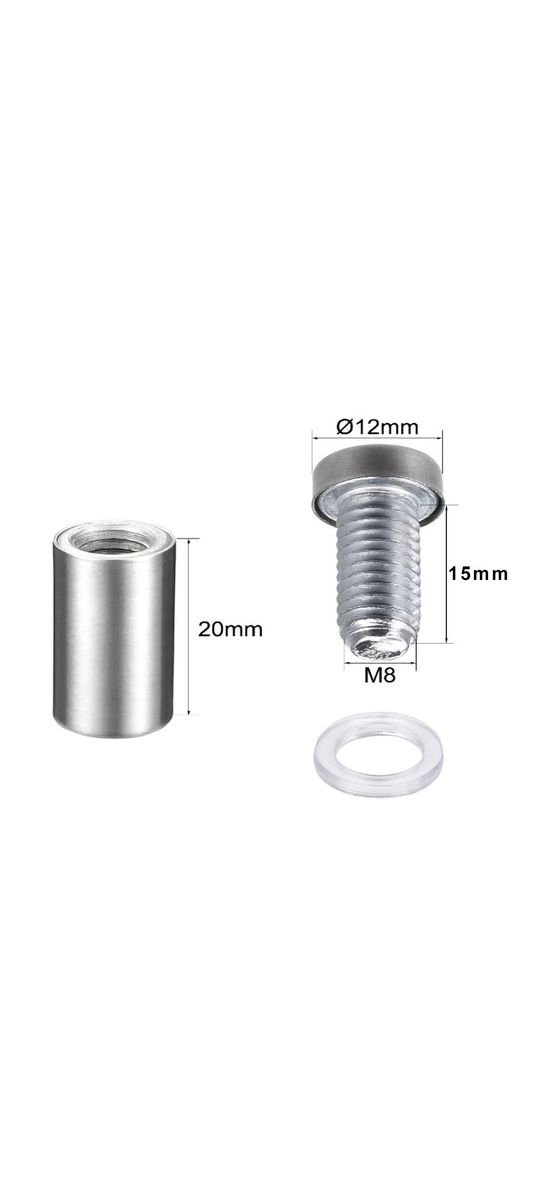 Distanţiere semnalistică, Folina, din inox, 12x20 mm
