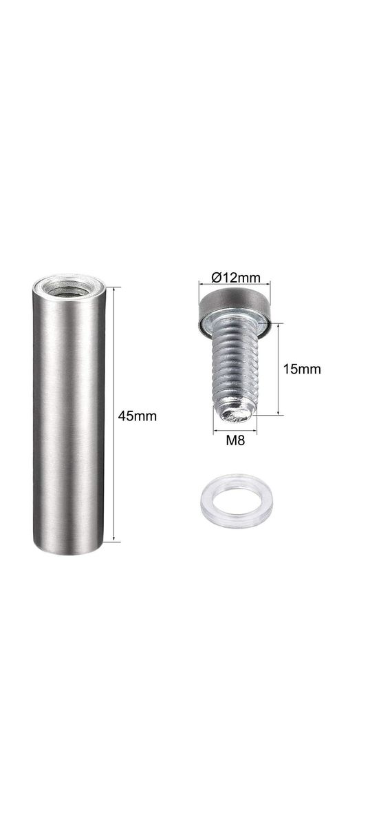 Distanţiere semnalistică, Folina, din inox, 12x45mm