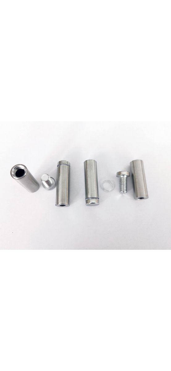 Distanţiere semnalistică, Folina, din inox, 12x35 mm