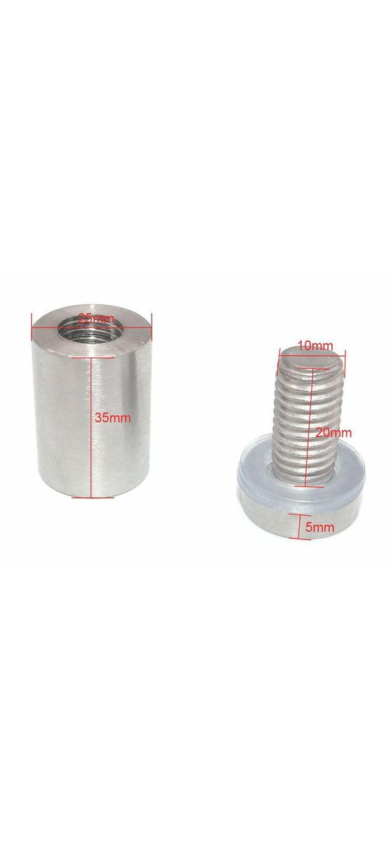 Distanţiere semnalistică, Folina, din inox, 25x35mm
