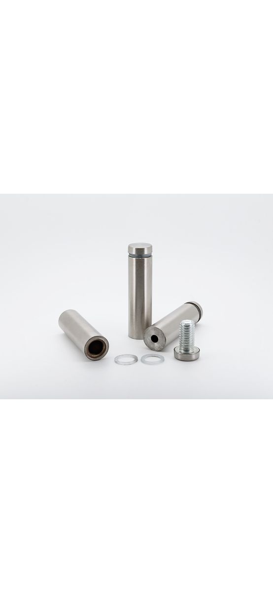 Distanţiere semnalistică din inox, Folina, 16x55 mm