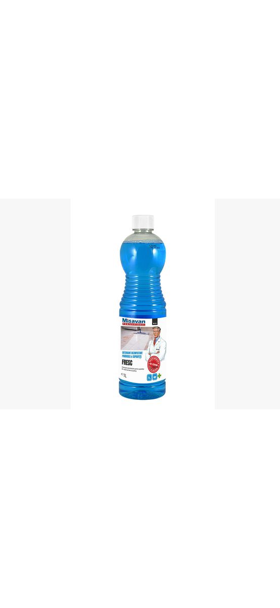 Set detergent dezinfectant pardoseli Misavan Dr Stephan Fresc 1L și lavetă microfibră 40x40cm