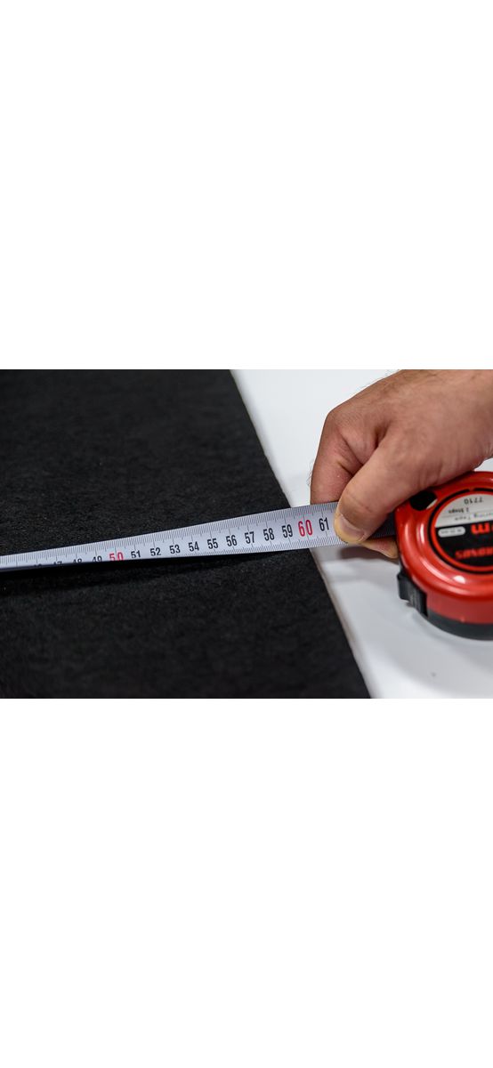 Fetru acustic pentru perete, pâslă pentru izolație fonică sau decorativă, grosime 8mm, rolă cu lățimea de 60cm