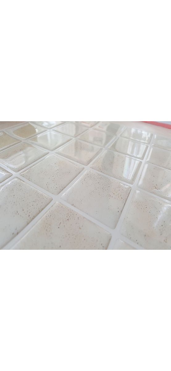 Faianţă autoadezivă 3D marmură bej - set 10 bucăţi