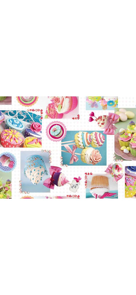 Față de masă impermeabilă candy bar Cupcake