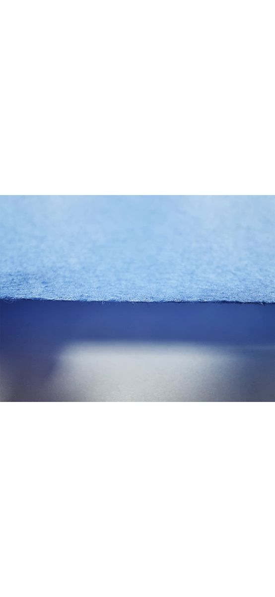 Fetru la metru, pâslă albastru sky blue cu grosime de 1 mm, lățime 90cm