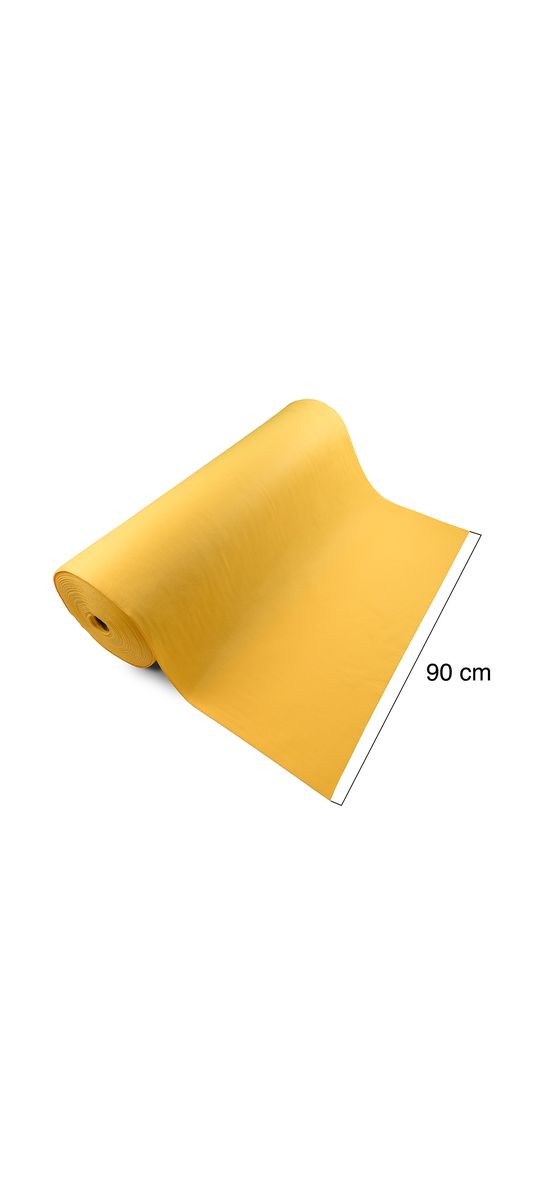Fetru la metru, pâslă galbenă, cu grosime de 1 mm, lățime 90cm