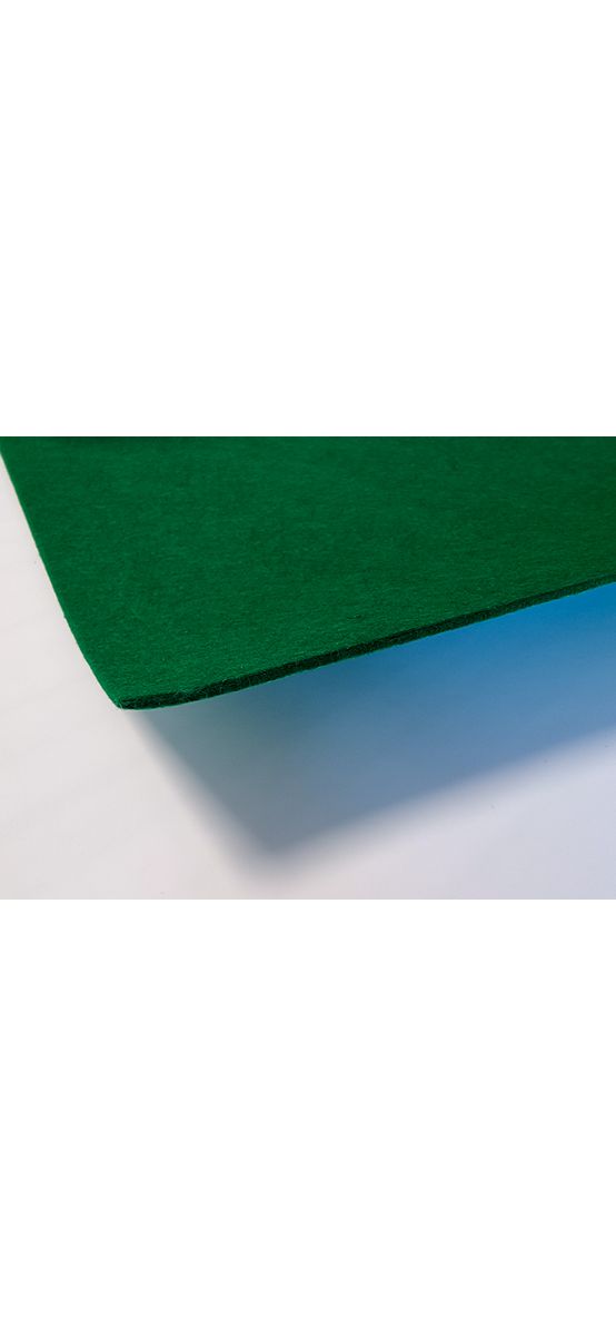 Fetru la metru, pâslă verde smarald cu grosime de 3 mm, cu lățimea de 100cm