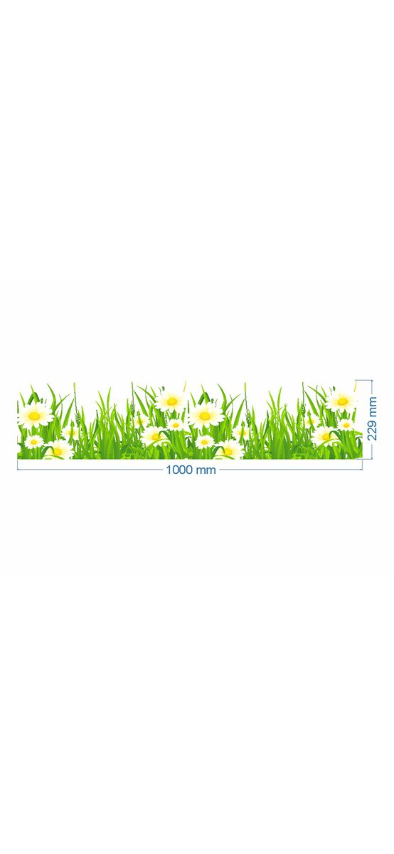 Sticker geam Spring, Folina, imprimeu floral, autoadeziv