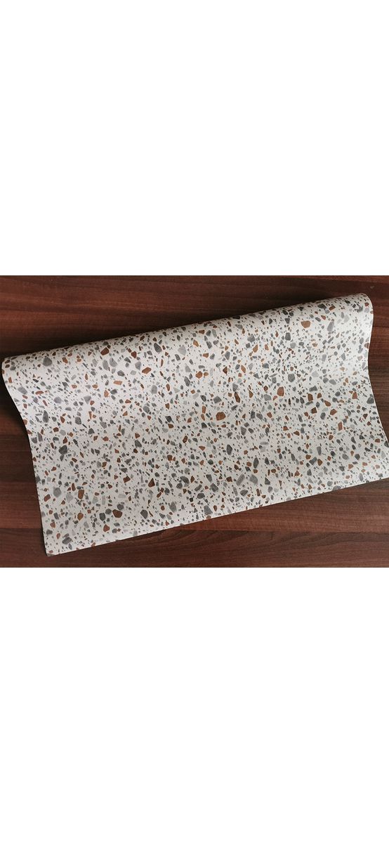 Autocolant mobilă Terrazzo, d-c-fix, gri, rolă de 67 cm x 5 metri, cu racletă şi cutter