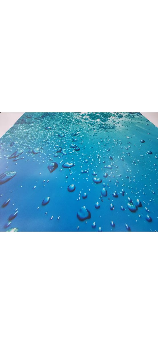 Folie cabină duş, Folina, sablare albastră, rolă de 100x210 cm