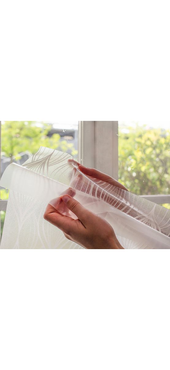 Folie geam electrostatică Charis, d-c-fix, model decorativ, 90x150 cm – soluție pentru intimitate și design elegant