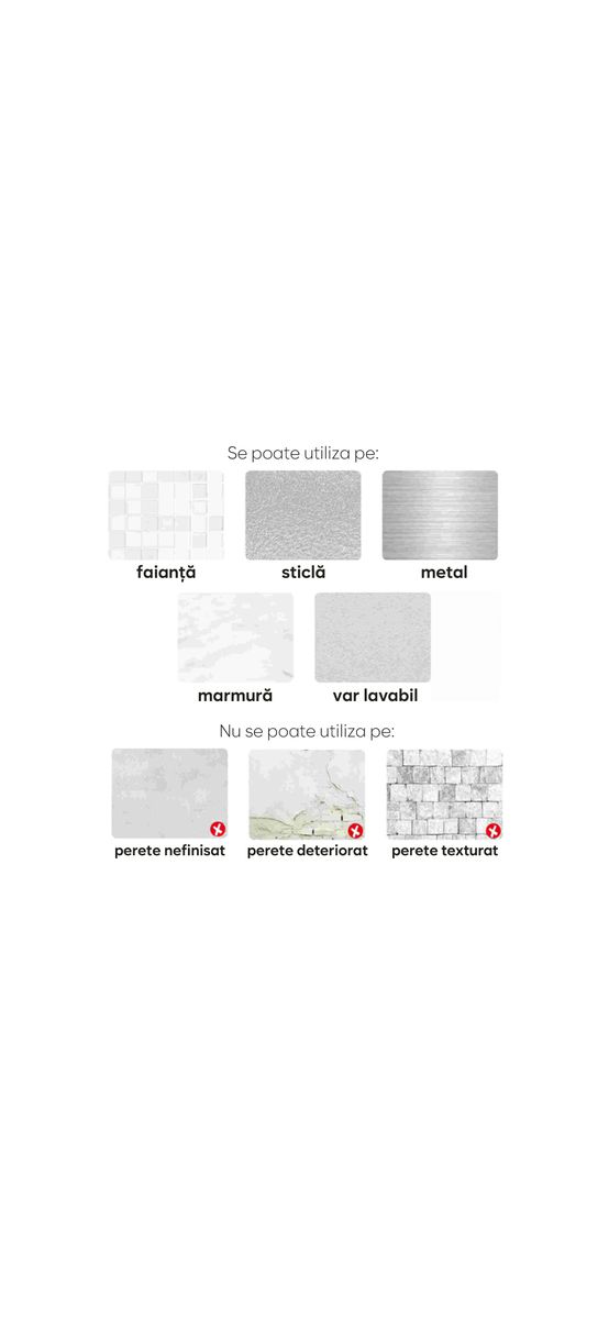 Folie de protecție autoadezivă pentru perete, transparentă și rezistentă la căldură, aspect lucios, rolă 61x100 cm, racletă inclusă