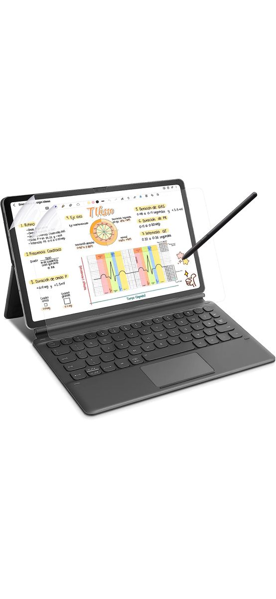 Folie de protecție cu textură de hârtie, Paper Feel, antiamprentă, reduce lumina albastră, compatibilă cu Huawei MatePad 11 2021-2023