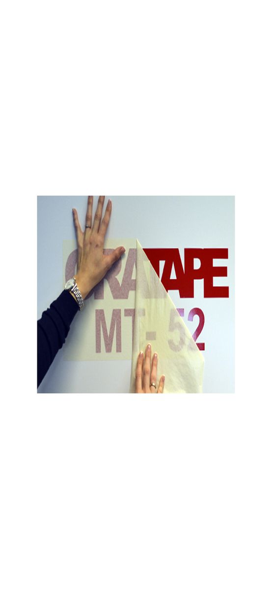 Folie de transfer, hârtie de transfer Oratape MT52, rolă cu lățimea de 122cm x 50m