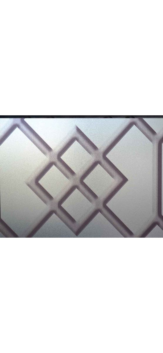 Folie geam autoadezivă Nero, Folina, imprimeu geometric, cafeniu, lățime 90 cm