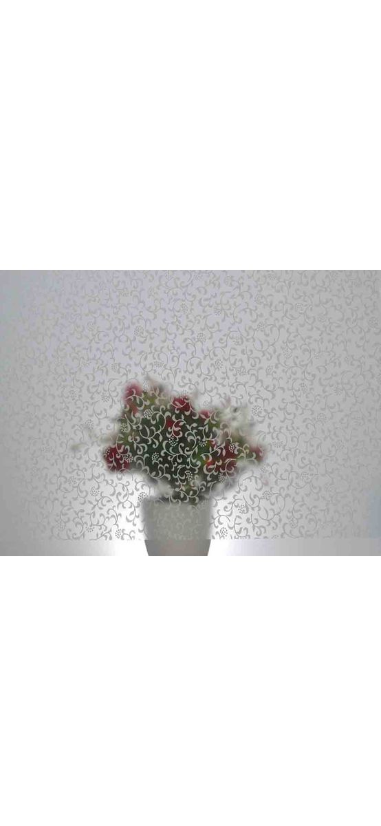 Folie geam autoadezivă Sonja, Alkor, model floral discret, rolă de 67 cm x 5 metri