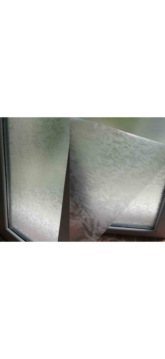 Folie geam autoadezivă Ice, Folina, model geam inghețat, lățime 120 cm