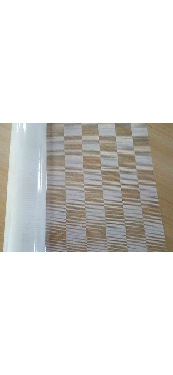 Folie geam autoadezivă Office Dopler, Folina, imprimeu dungi, alb, lățime 152 cm