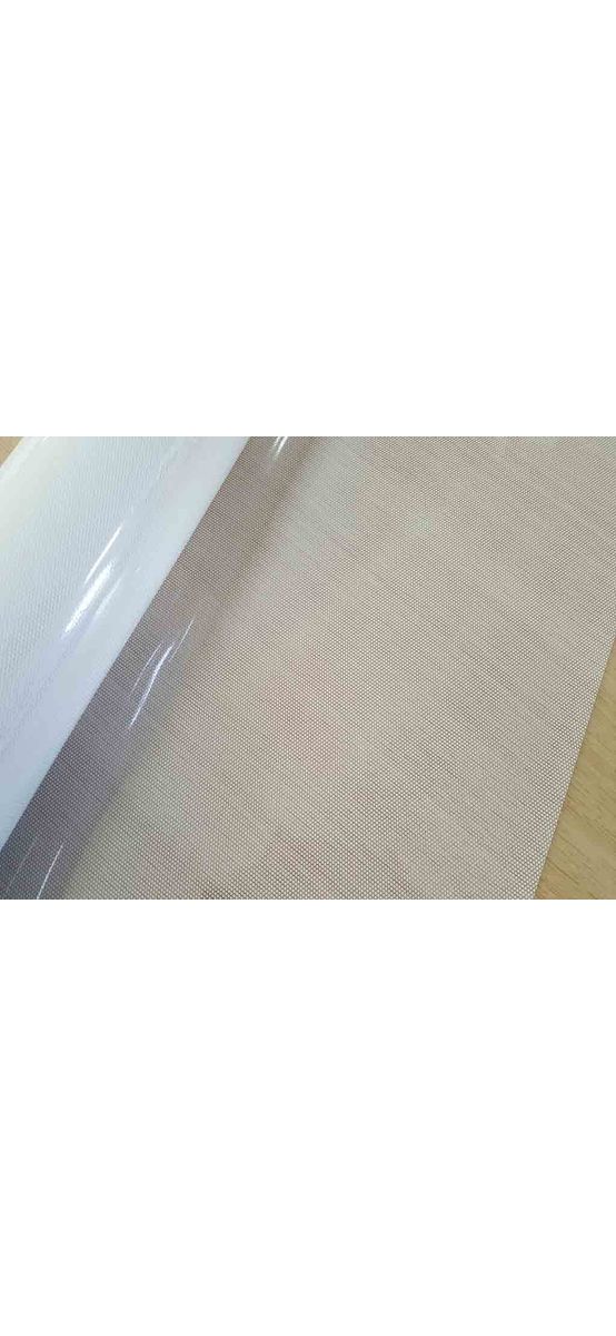 Folie geam autoadezivă Office Deco, Folina, transparenta cu puncte, albe, rola de 152x350 cm