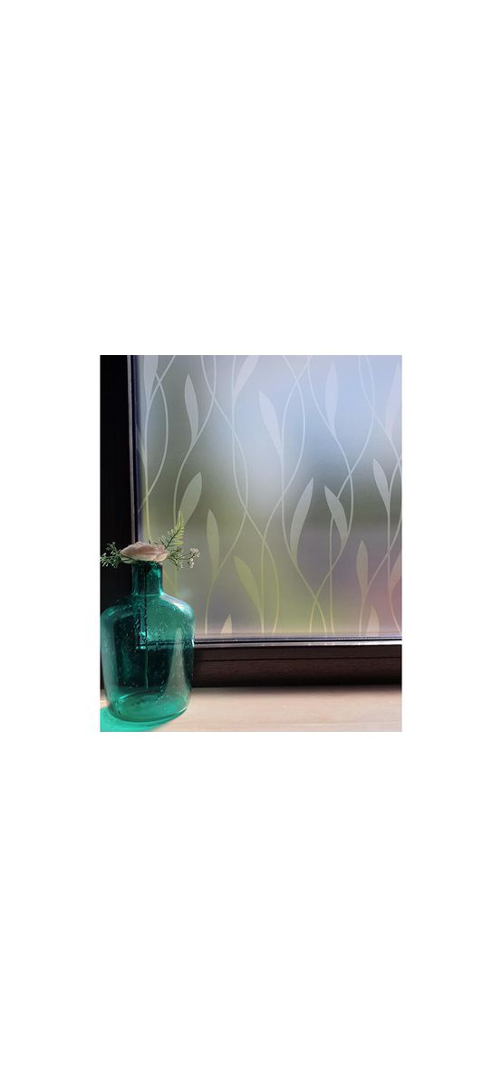 Folie geam autoadezivă Sarek, Folina, model elegant gri, 100 cm lăţime