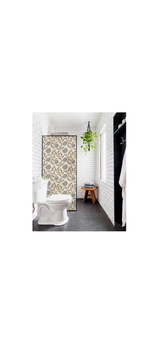 Folie geam cabină duș, Folina, sablare cu model fructe de soc, rolă de 100x210 cm