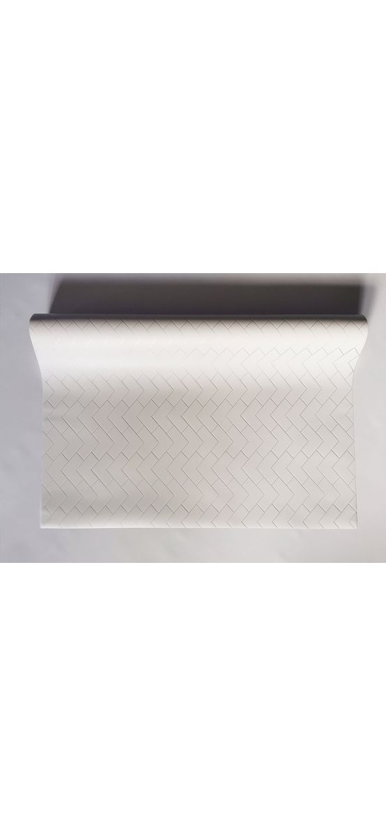 Folie geam electrostatică Chester, d-c-fix, sablare cu model geometric alb, 67x100 cm