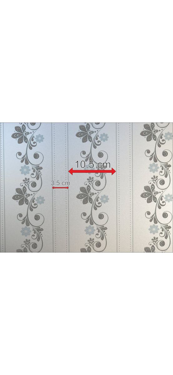 Folie geam autoadezivă Gloria, Folina, imprimeu floral, multicolor, lățime 90 cm