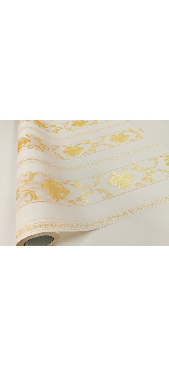 Folie geam autoadezivă Dona, Folina, model elegant bej, 120 cm lăţime