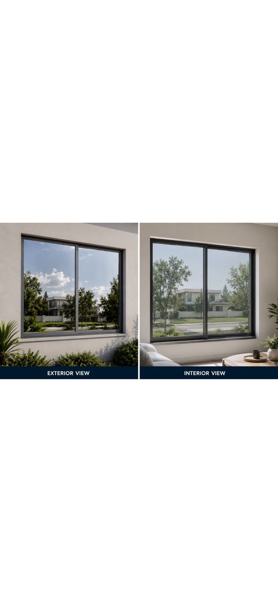 Folie protecție solară reflexivă 83%, SOL 112, efect de oglindă, cu aplicare la exterior, rolă de 75x300 cm