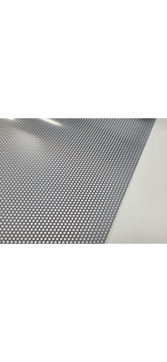 Folie protecție solară Reflectiv ATH101, argintie cu  microperforații, aplicare la interior, 152 cm lățime, la metru liniar