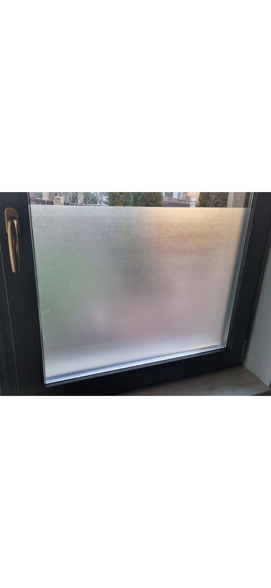 Folie geam sablat Frozen, Folina, autoadezivă, translucidă, rolă de 50x200 cm