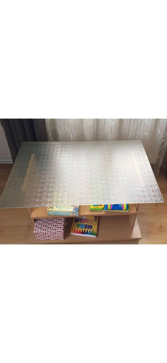 Folie geam autoadezivă Smoke, d-c-fix, geometric, bej, lățime 45 cm