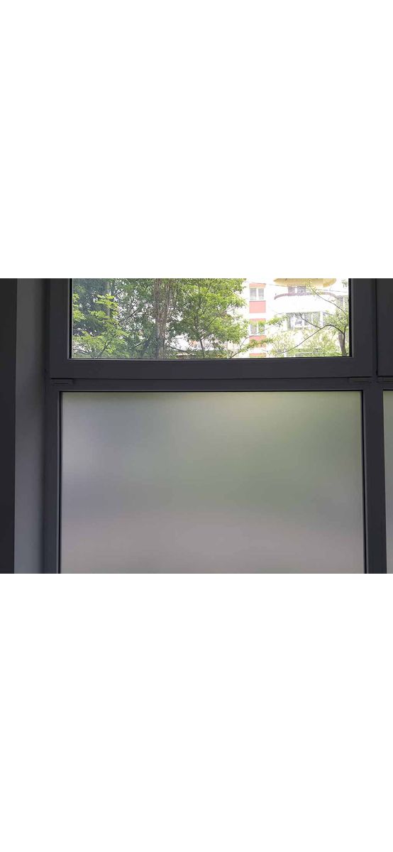 Folie geam sablat, Aslan DFL300 Bubblefree, polimeric, autoadezivă, 137 cm lăţime