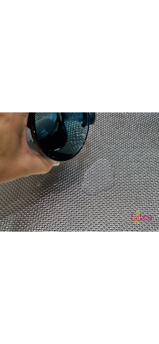 Folie protecţie sertar cu aspect metalic argintiu, fără adeziv, material impermeabil, rolă de 45x200 cm