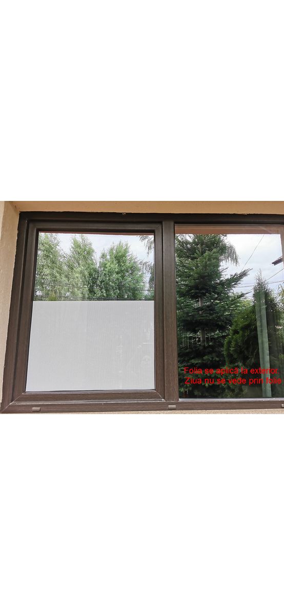 Folie geam perforată One Way Vision, Folina, autoadezivă, lăţime 152 cm